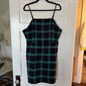 NWOT Nordstrom BP Plaid Mini Dress